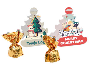 Czekoladki w pudełku Choinka