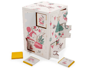 Kalendarz Adwentowy z Czekoladkami Belgijskimi