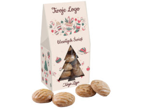 Pierniki w torebce z choinką