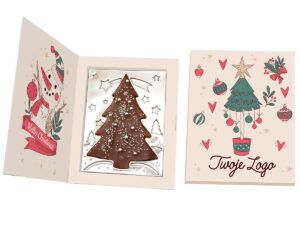 Choinka dekorowana w op. kartonowym