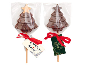Chocolate Christmas Tree Lollipop