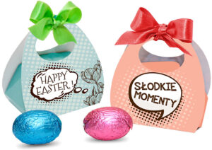 Easter Eggs In Basket