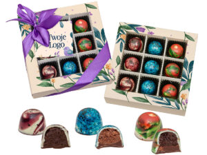 8 PRALINES CHOCOLATE BOX