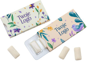 4 GUMY W PUDEŁKU SLIM