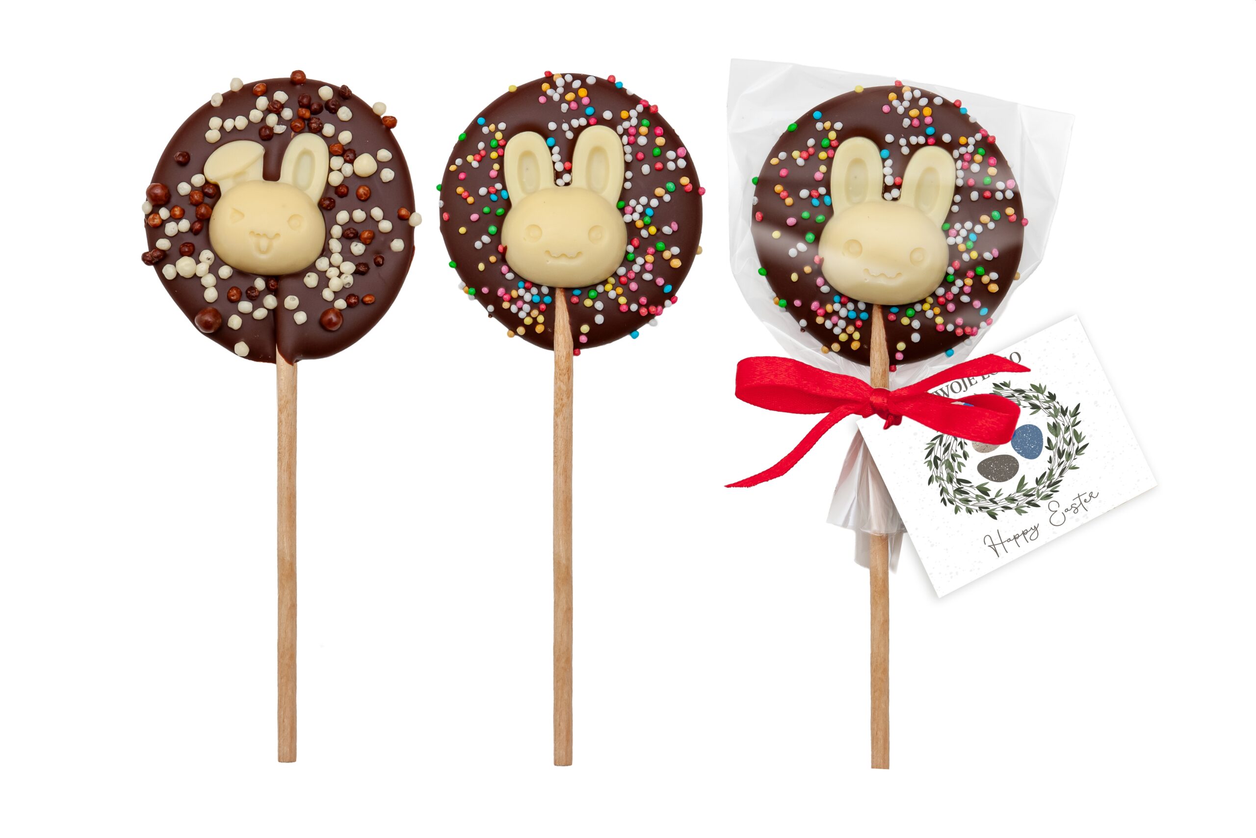 CHOCOLATE BUNNY LOLLIPOP