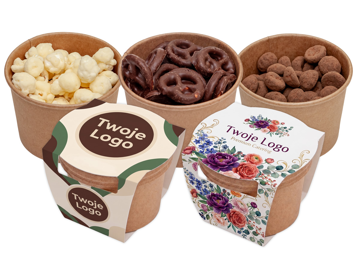 Choco snack cup